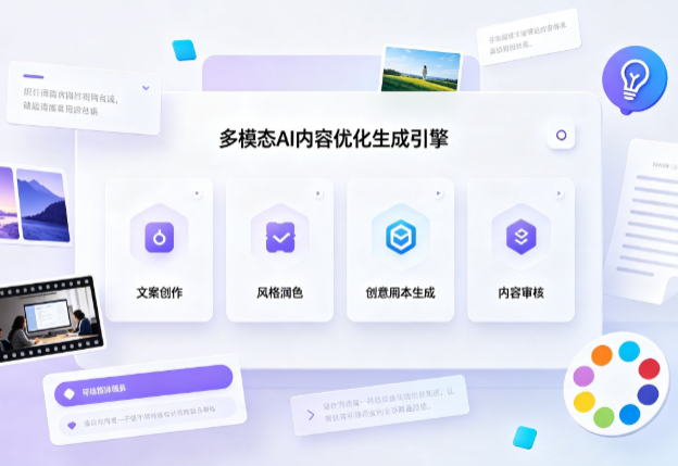 乌海AI智能内容优化创新 多模态生成技术丰富数字内容创作生态